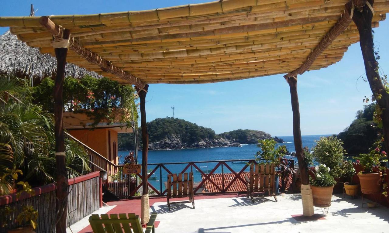 Hotel La Cabana Puerto Ángel المظهر الخارجي الصورة