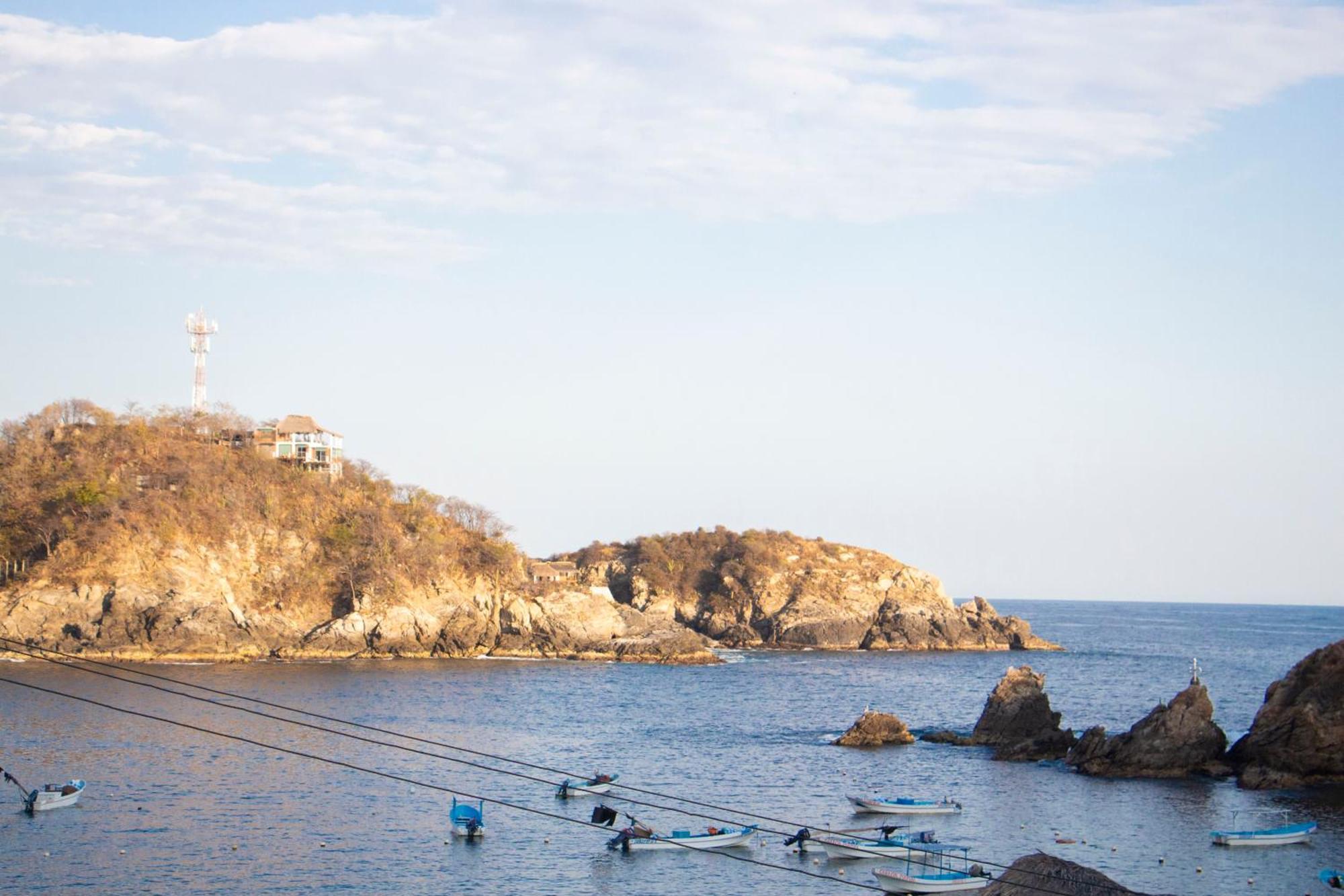 Hotel La Cabana Puerto Ángel المظهر الخارجي الصورة