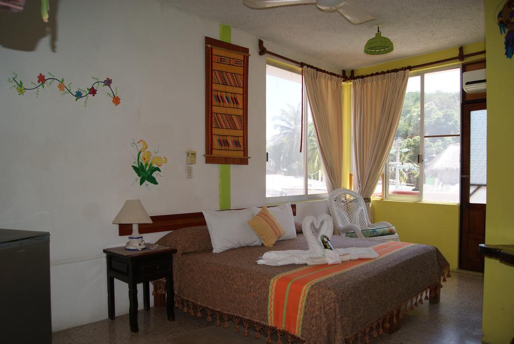 Hotel La Cabana Puerto Ángel المظهر الخارجي الصورة