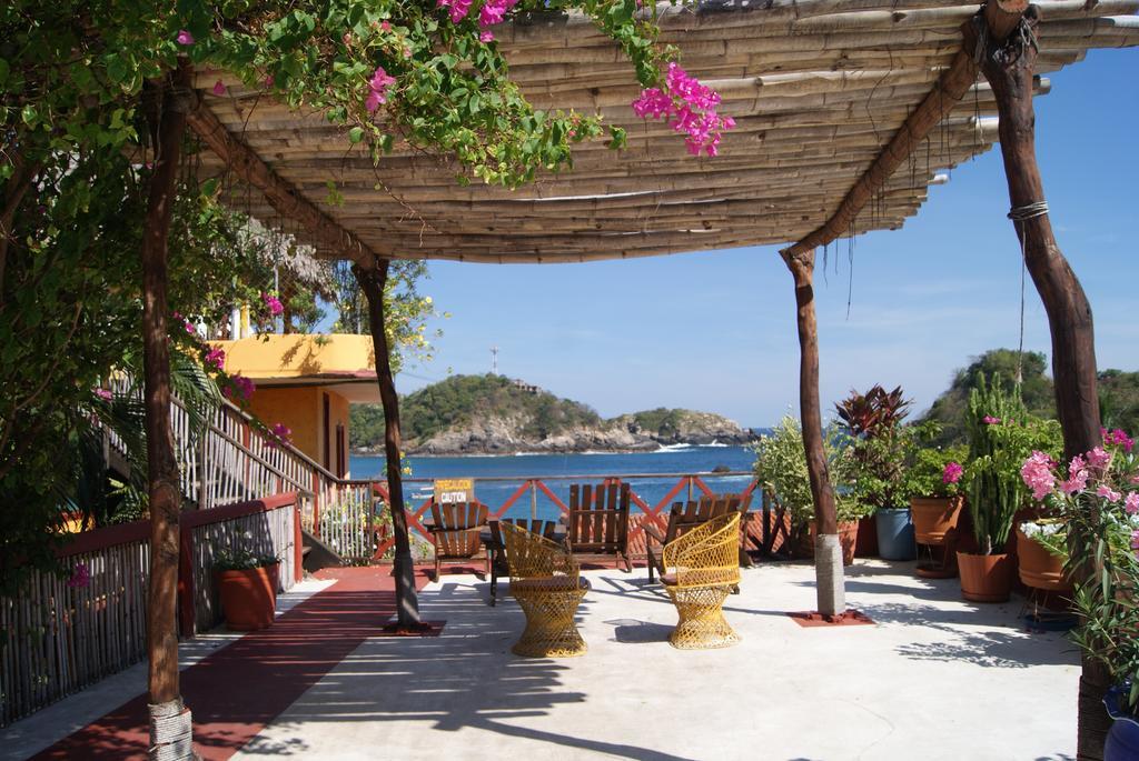 Hotel La Cabana Puerto Ángel المظهر الخارجي الصورة