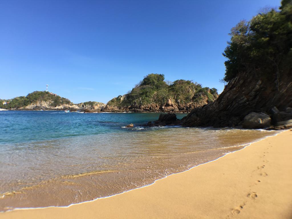 Hotel La Cabana Puerto Ángel المظهر الخارجي الصورة