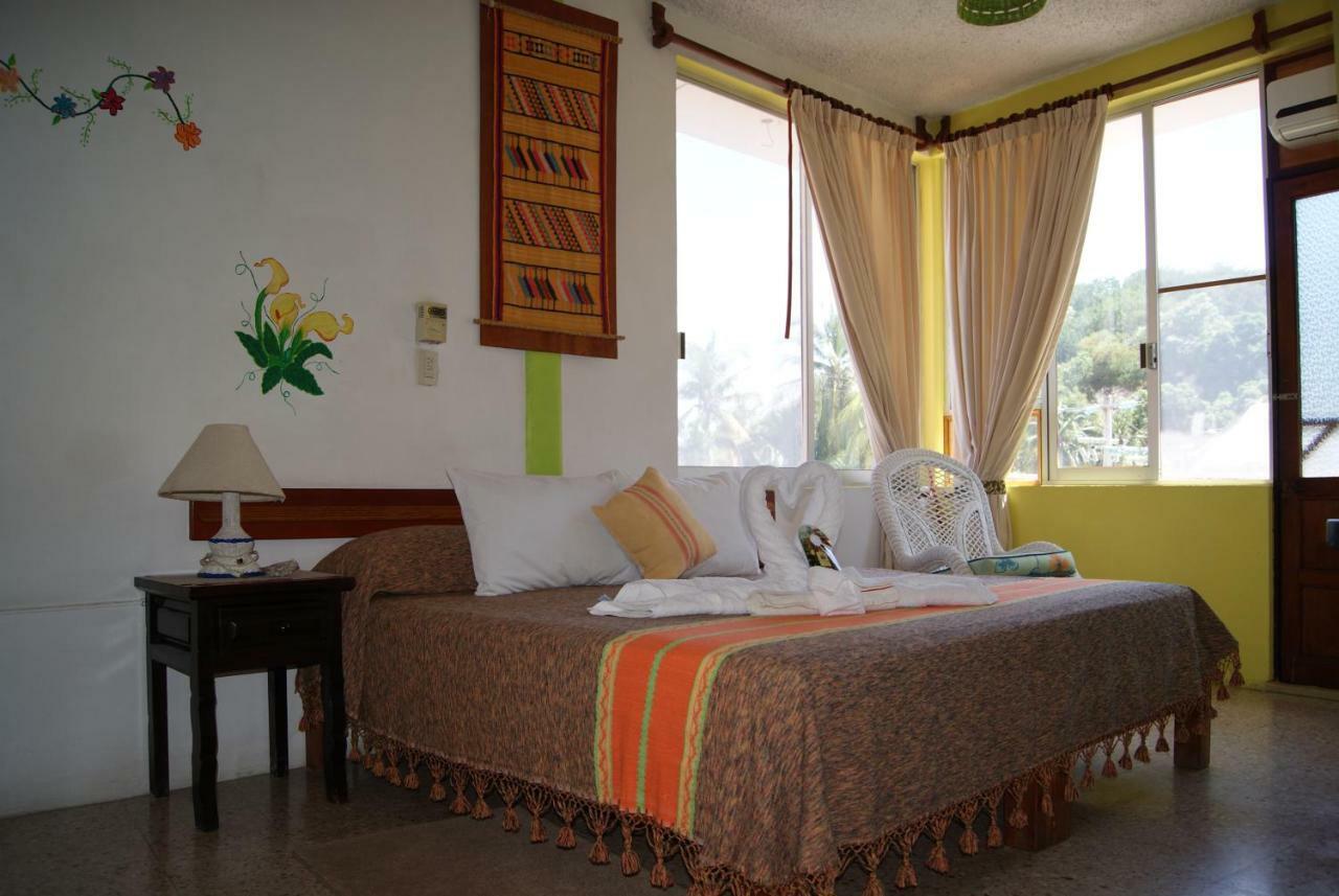Hotel La Cabana Puerto Ángel المظهر الخارجي الصورة